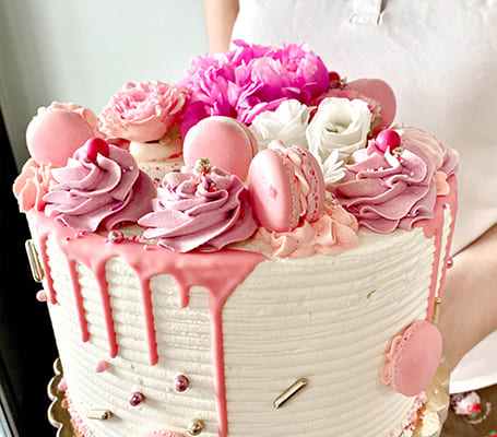 Torta Flower Drip — Camelia Bakery